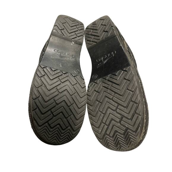 Dansko Women's Professional Clogs Metallic Sequin Style Size 39 - Picture 3 of 6